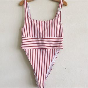 F21 NWT | Candy 🍭 Striped One Piece